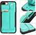TOOVREN Upgraded iPhone 7 Plus Wallet Case, iPhone 8 Plus Wallet Case with Card Holder Perfect for Travel, Daily use, Work Aqua...